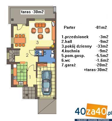 Dom na sprzedaż, powierzchnia: 164 m2, pokoje: 5, cena: 489 000,00 PLN, Nadarzyn, kontakt: 501432333