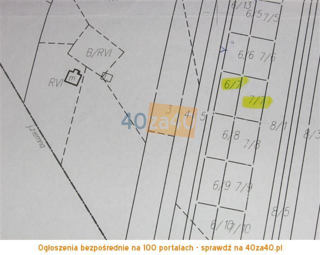 Działka na sprzedaż, 1000 m2, cena: 11 500,00 PLN, Cieksyn, kontakt: 509673988503823416