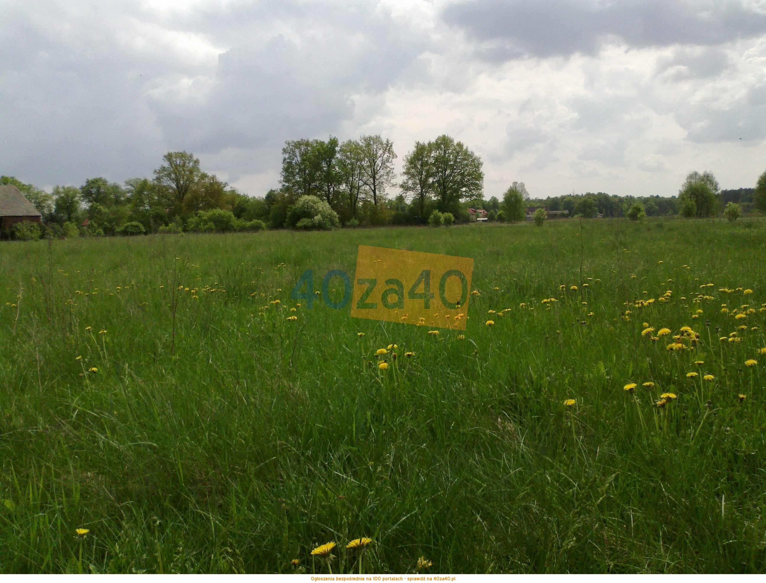 Działka na sprzedaż, 1323 m2, cena: 45 000,00 PLN, kontakt: 503940442