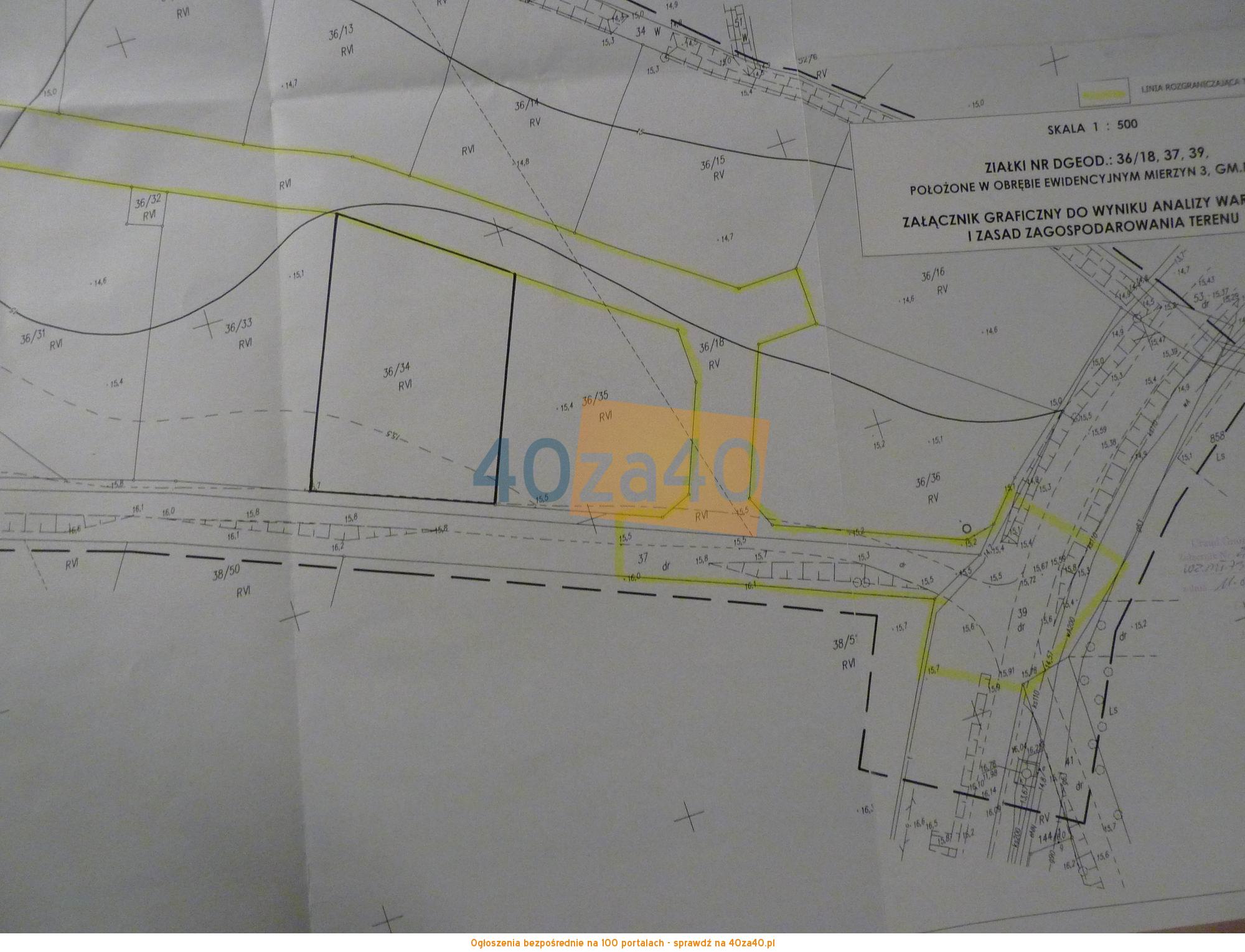 Działka na sprzedaż, 1456 m2, cena: 160 000,00 PLN, Grzepnica, kontakt: +48501553307