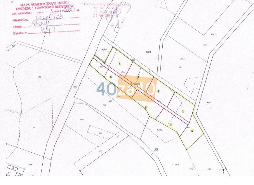 Działka na sprzedaż, 2000 m2, cena: 39 500,00 PLN, Czaplinek, kontakt: 793213146