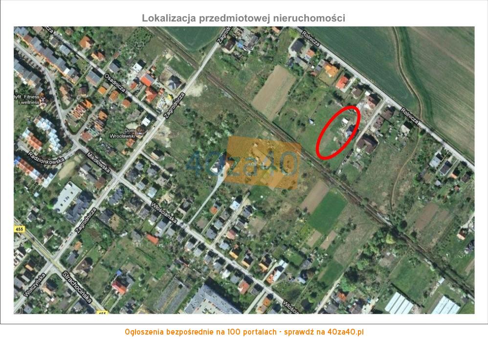 Działka na sprzedaż, 2200 m2, cena: 770 000,00 PLN, Wrocław, kontakt: 668677708