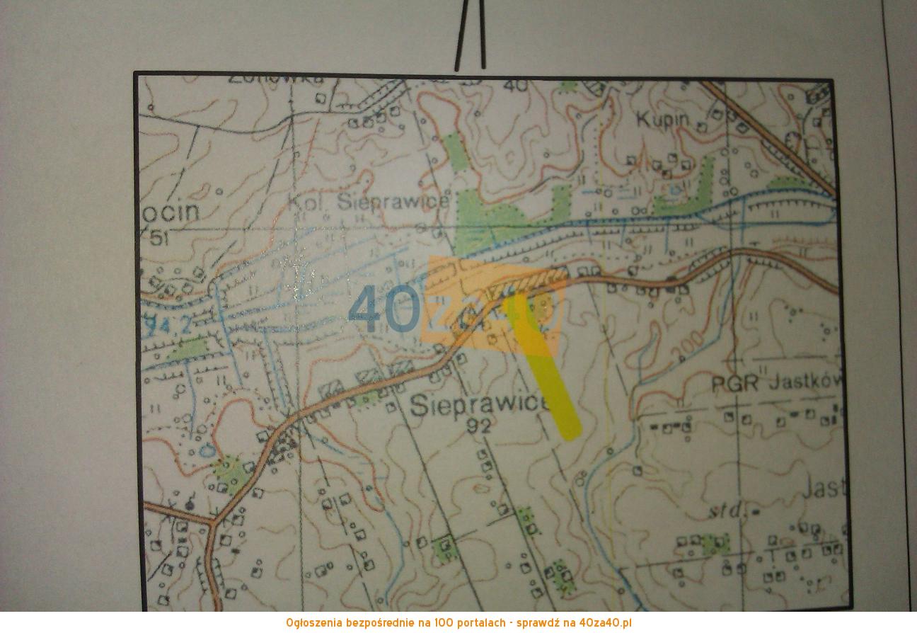 Działka na sprzedaż, 3000 m2, cena: 280 000,00 PLN, Sieprawice, kontakt: 534806157