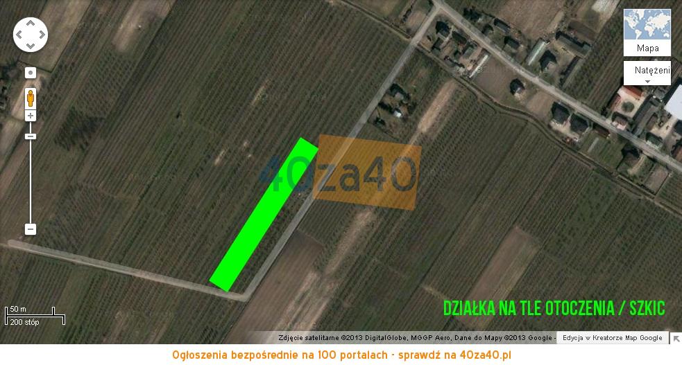 Działka na sprzedaż, 3200 m2, cena: 52 100,00 PLN, Potycz, kontakt: 508367994