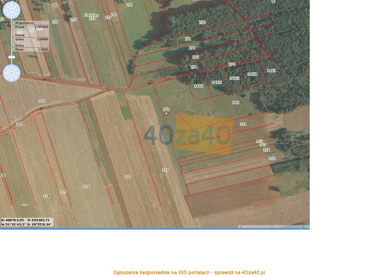 Działka na sprzedaż, 3400 m2, cena: 14 200,00 PLN, Zapolice, kontakt: 509673988