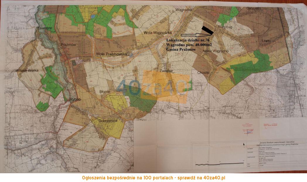 Działka na sprzedaż, 48000 m2, cena: 999 000,00 PLN, Wągrodno, kontakt: 782193788