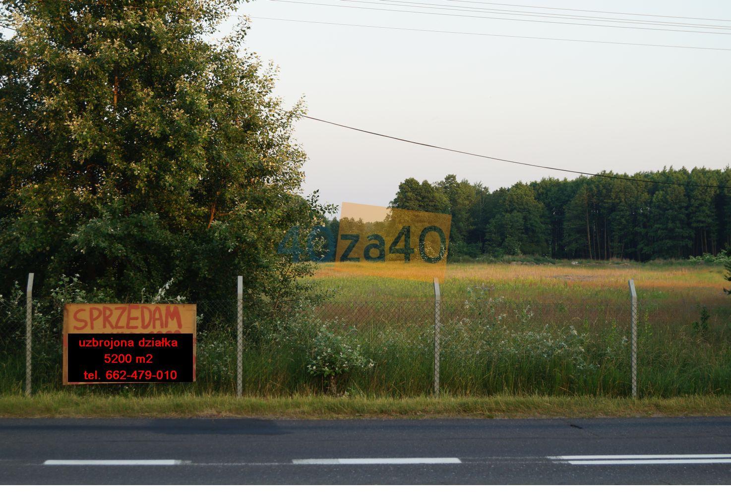 Działka na sprzedaż, 5200 m2, cena: 670 800,00 PLN, kontakt: 662-479-010