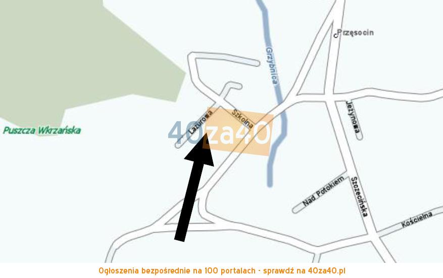 Działka na sprzedaż, 719 m2, cena: 129 000,00 PLN, Police, kontakt: 502588099