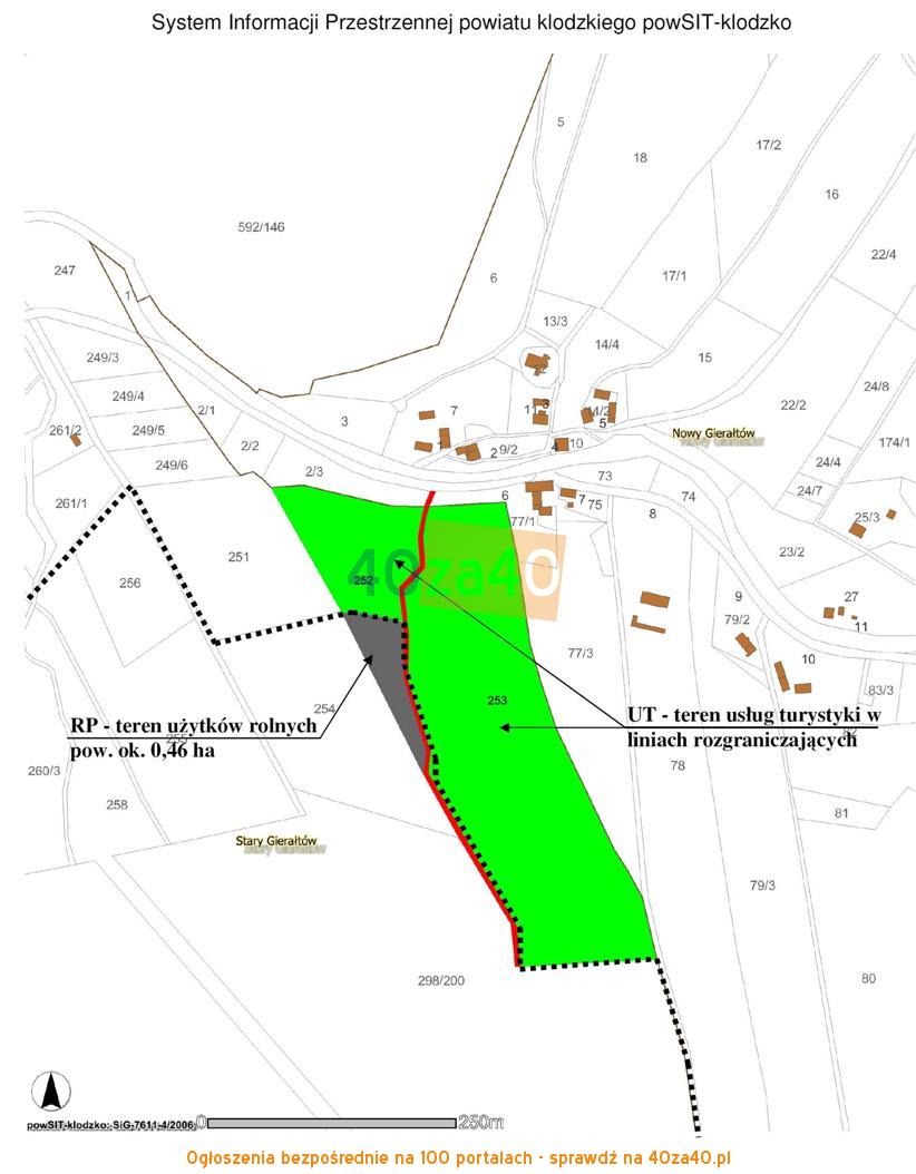 Działka na sprzedaż, 76500 m2, cena: 1 100 000,00 PLN, Stary Gierałtów, kontakt: 0032478662375