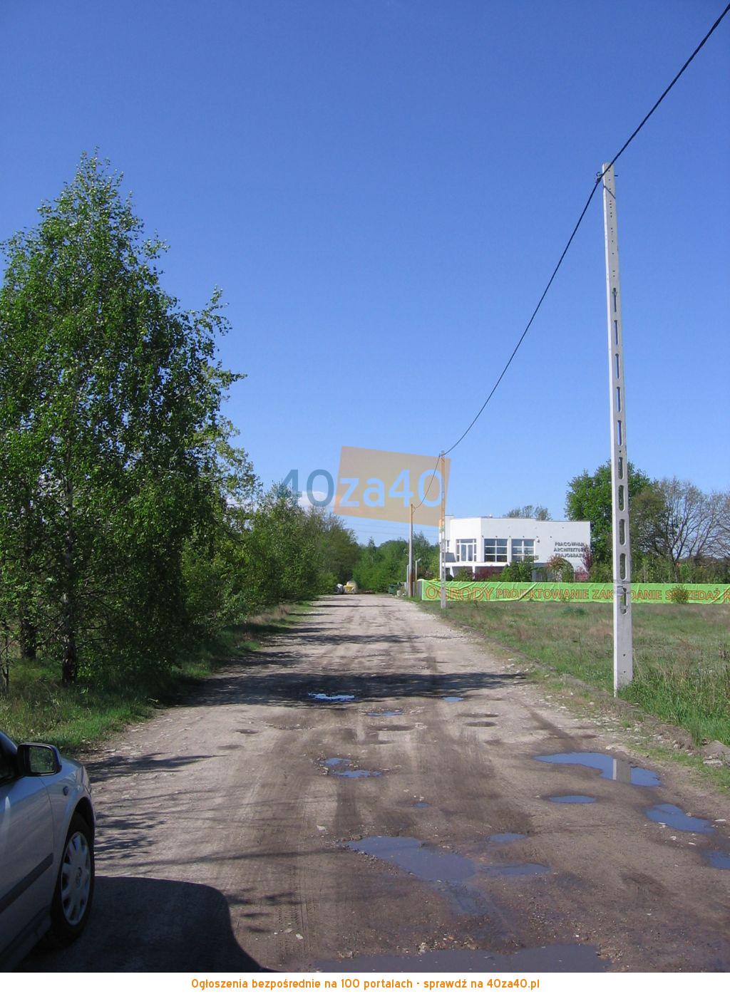 Działka na sprzedaż, 800 m2, cena: 550 000,00 PLN, Warszawa, kontakt: 600069647