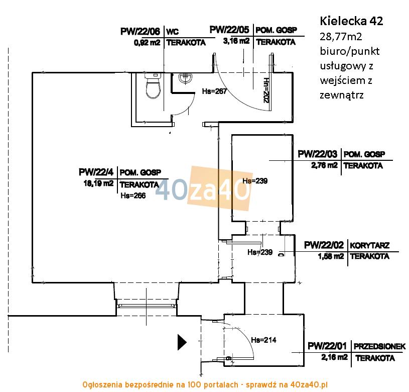 Lokal do wynajęcia, cena: 1 400,00 PLN, Warszawa, kontakt: 605 737 104