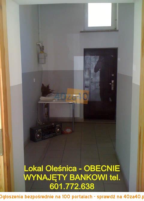 Lokal na sprzedaż, cena: 449 000,00 PLN, Oleśnica, kontakt: 601772638