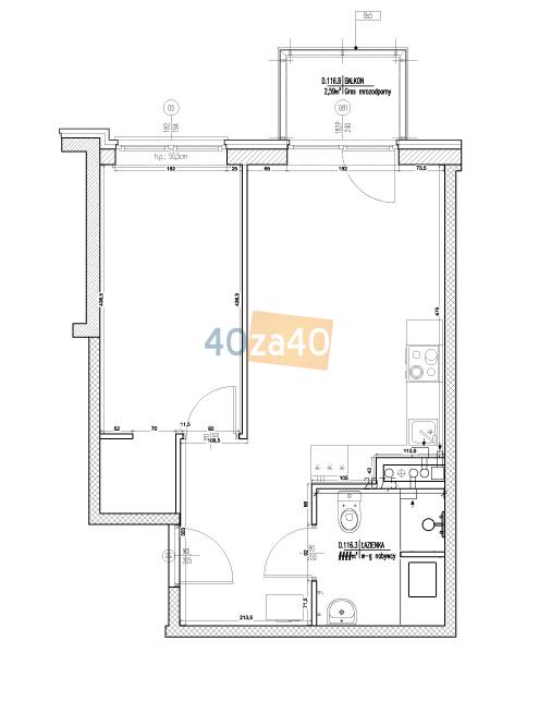 Mieszkanie do wynajęcia, pokoje: 2, cena: 1 900,00 PLN, Warszawa, kontakt: 608 07 27 47