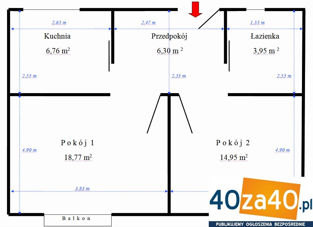 Mieszkanie na sprzedaż, pokoje: 2, cena: 350 000,00 PLN, Warszawa, kontakt: 514 201 375