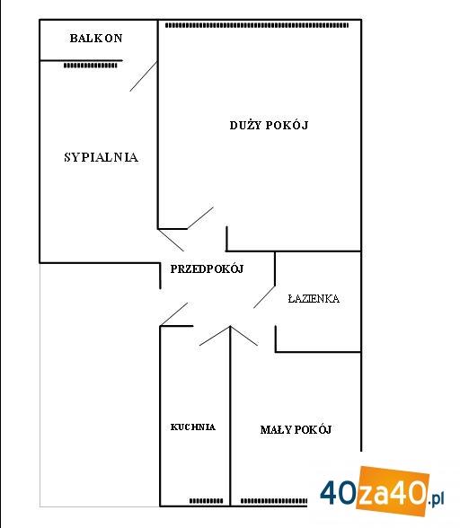 Mieszkanie na sprzedaż, pokoje: 3, cena: 165 000,00 PLN, Chorzów, kontakt: 695229967