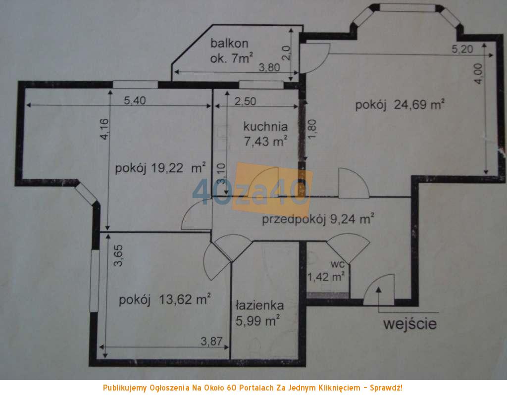 Mieszkanie na sprzedaż, pokoje: 3, cena: 685 000,00 PLN, Warszawa, kontakt: 795542929