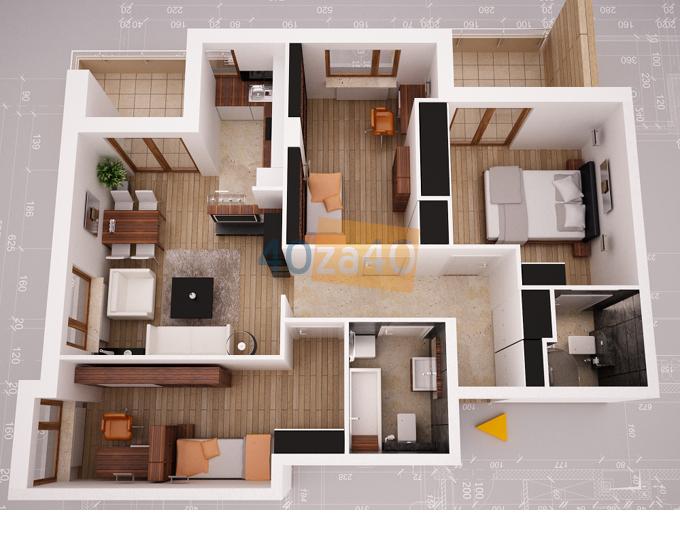 Mieszkanie na sprzedaż, pokoje: 4, cena: 602 020,00 PLN, Warszawa, kontakt: PL +48 226 153 306